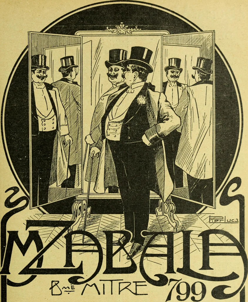 An illustration from Caras y caretas, 1898, leaf 172