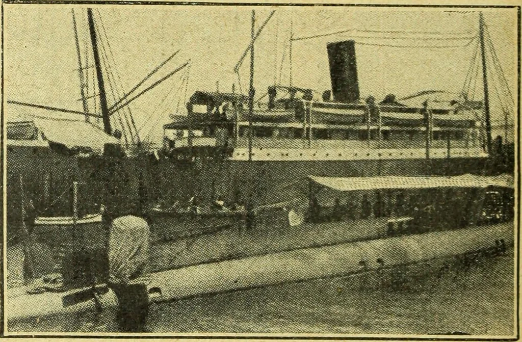 An illustration from Caras y caretas, 1898, leaf 173