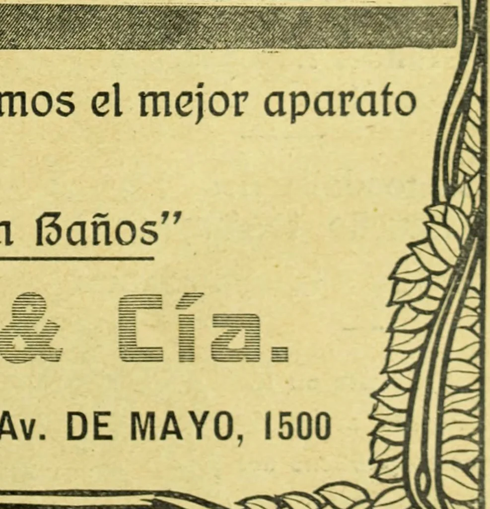 An illustration from Caras y caretas, 1898, leaf 184