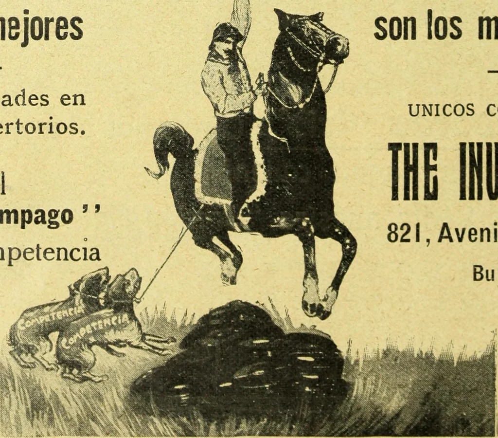 An illustration from Caras y caretas, 1898, leaf 185