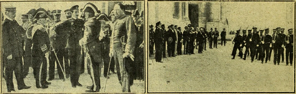 An illustration from Caras y caretas, 1898, leaf 19
