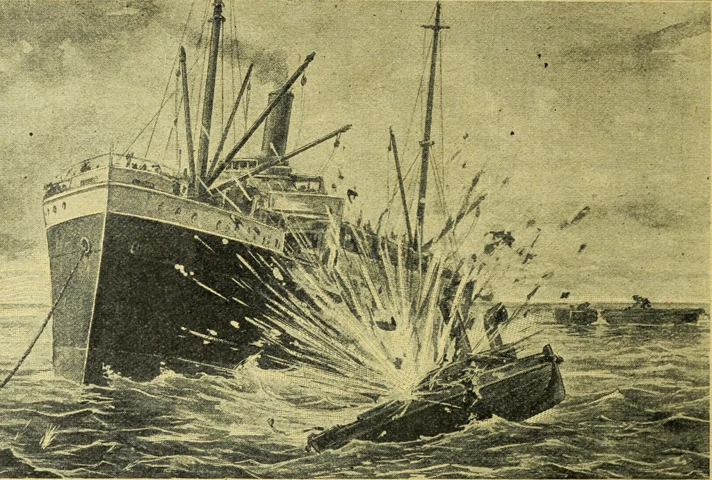 An illustration from Caras y caretas, 1898, leaf 195
