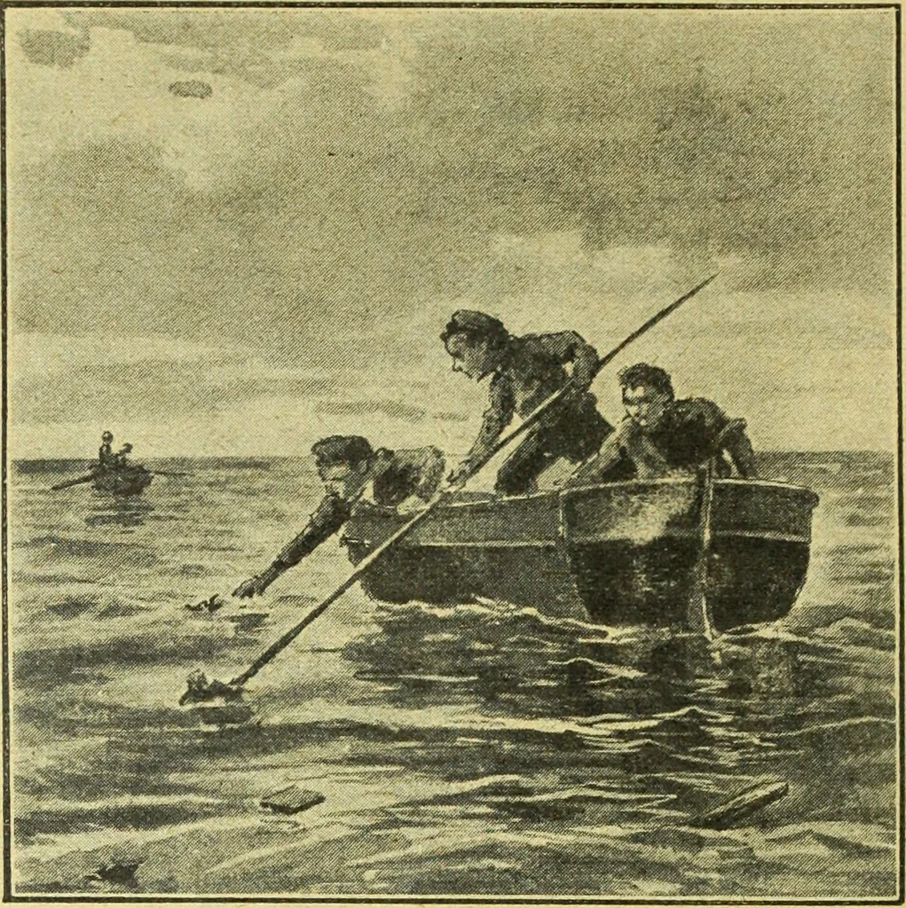 An illustration from Caras y caretas, 1898, leaf 197