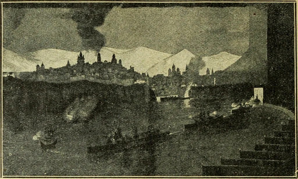 An illustration from Caras y caretas, 1898, leaf 211