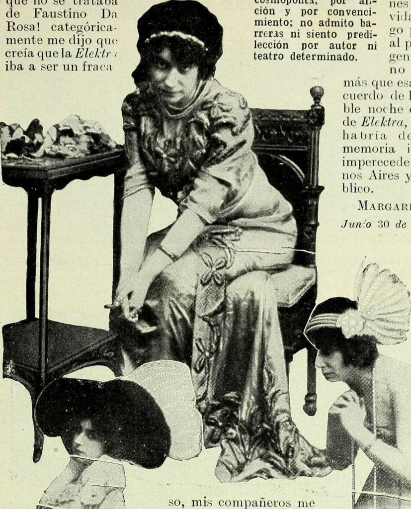 An illustration from Caras y caretas, 1898, leaf 226