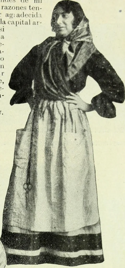 An illustration from Caras y caretas, 1898, leaf 226
