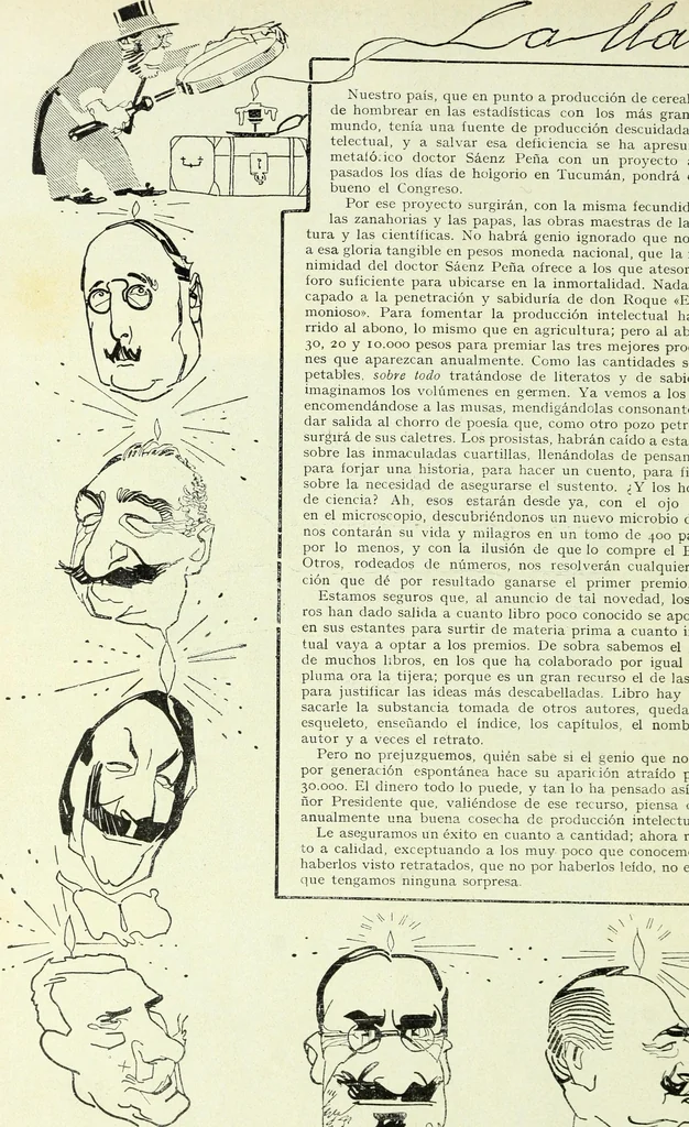 An illustration from Caras y caretas, 1898, leaf 229