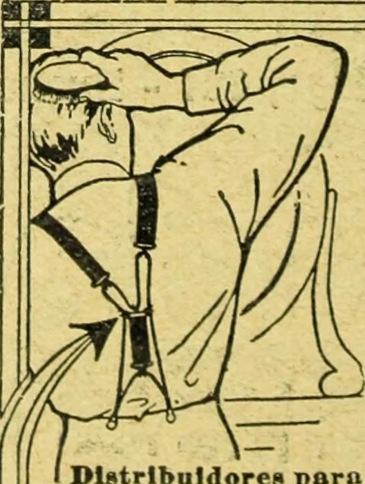 An illustration from Caras y caretas, 1898, leaf 23