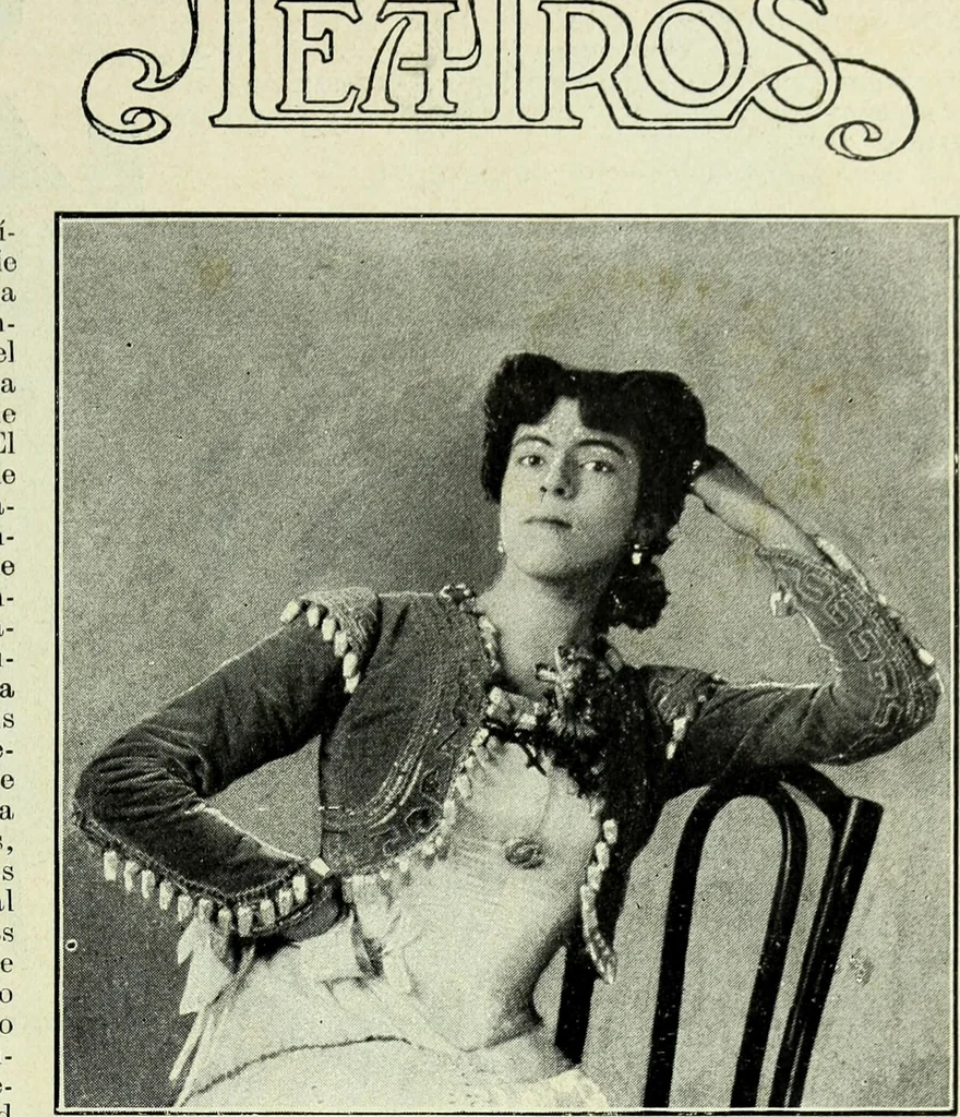 An illustration from Caras y caretas, 1898, leaf 236