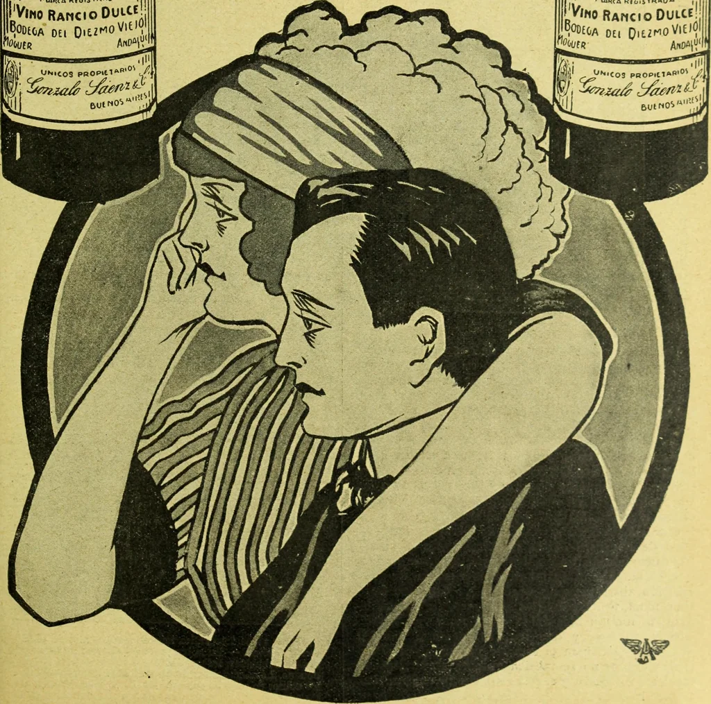 An illustration from Caras y caretas, 1898, leaf 24