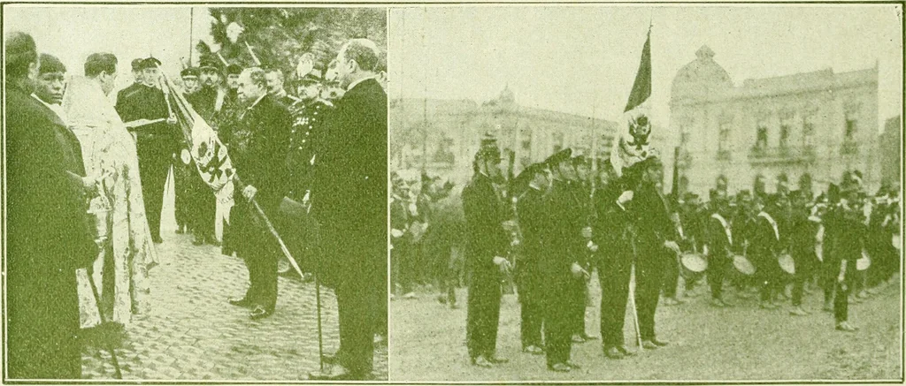 An illustration from Caras y caretas, 1898, leaf 241