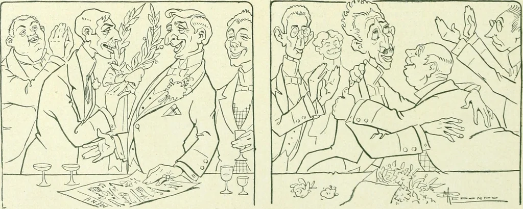 An illustration from Caras y caretas, 1898, leaf 243