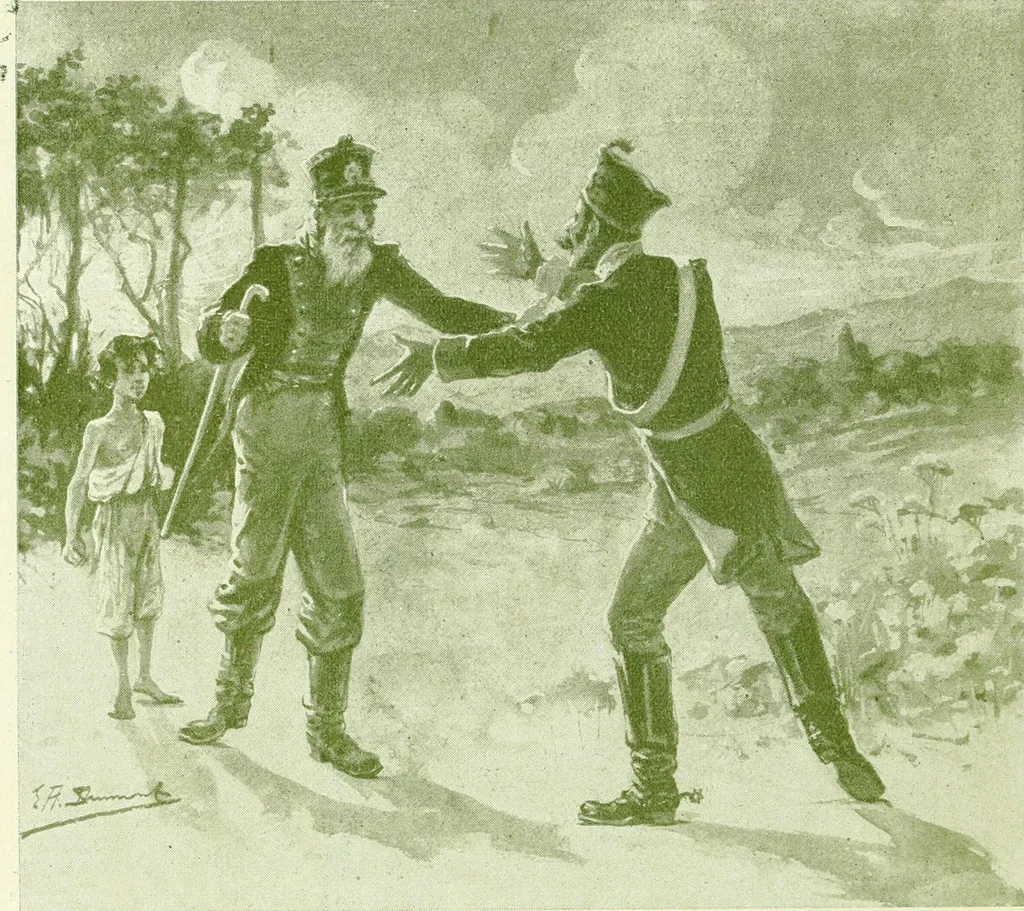 An illustration from Caras y caretas, 1898, leaf 245