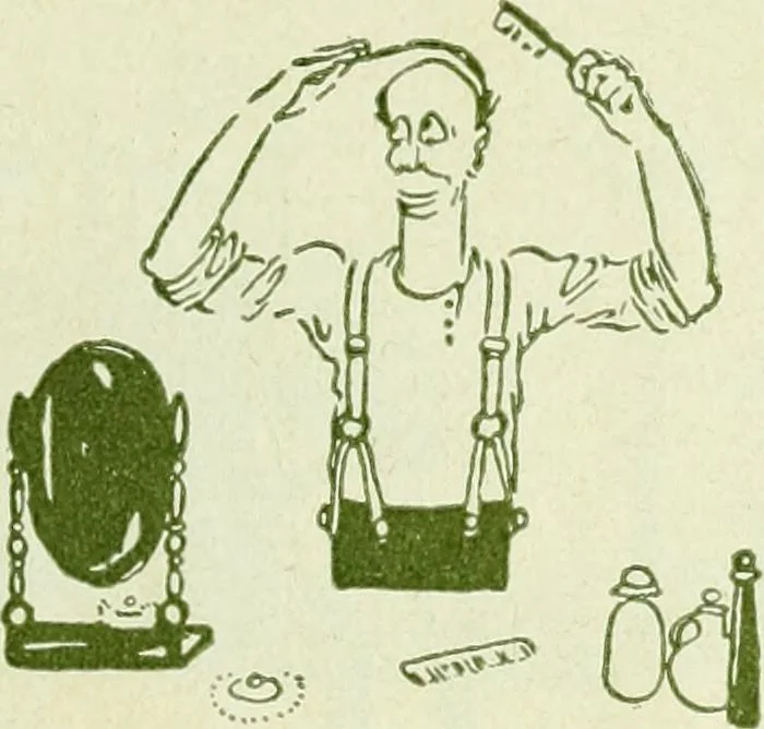An illustration from Caras y caretas, 1898, leaf 250