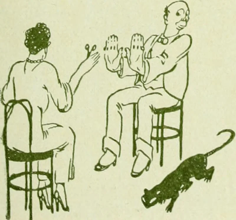 An illustration from Caras y caretas, 1898, leaf 250