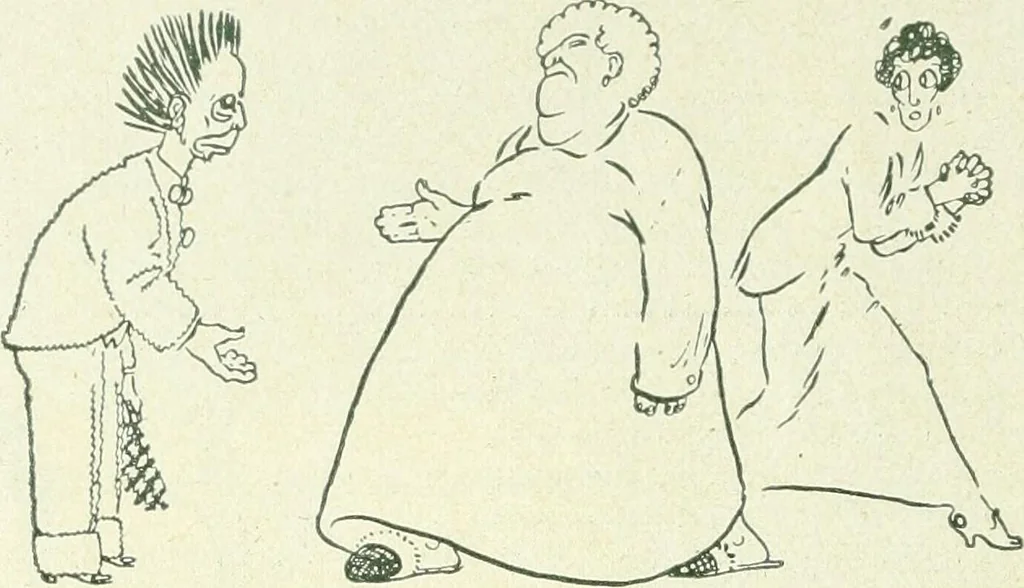 An illustration from Caras y caretas, 1898, leaf 251