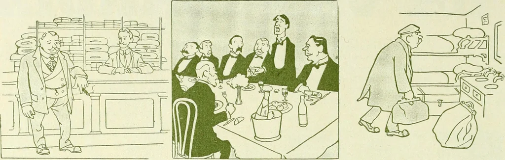 An illustration from Caras y caretas, 1898, leaf 253