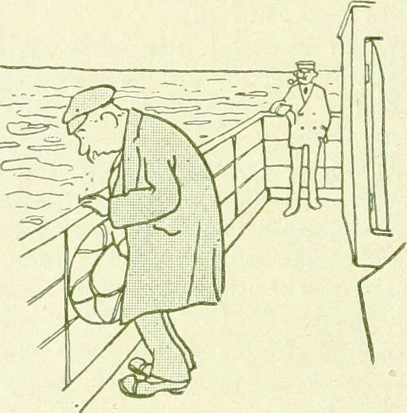 An illustration from Caras y caretas, 1898, leaf 253