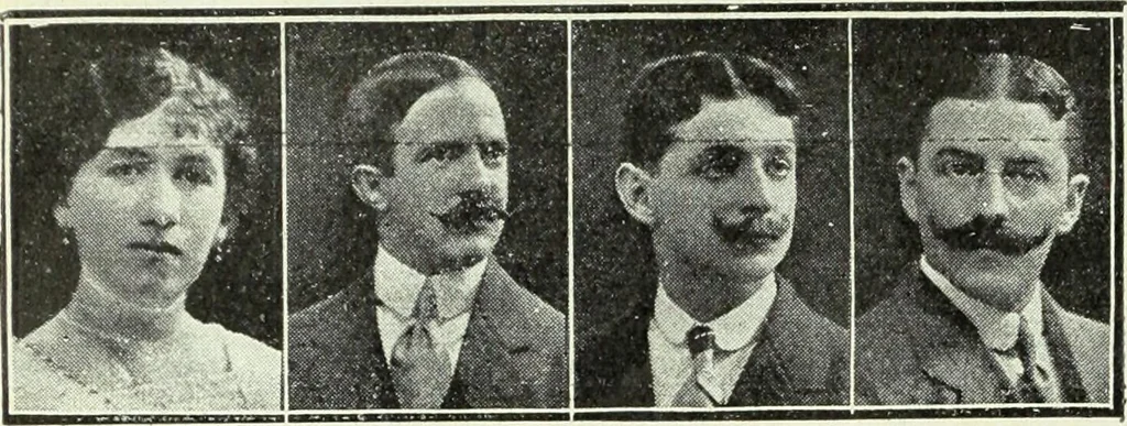 An illustration from Caras y caretas, 1898, leaf 261