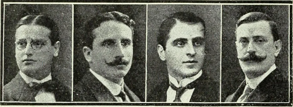 An illustration from Caras y caretas, 1898, leaf 261