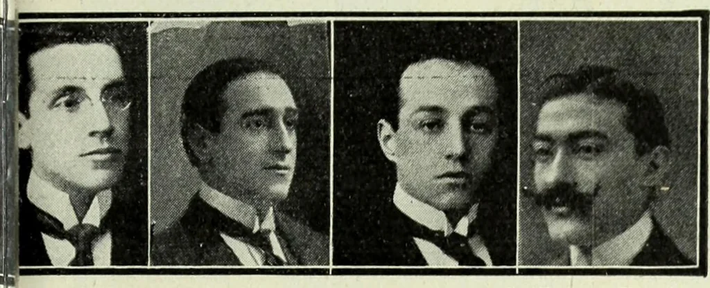 An illustration from Caras y caretas, 1898, leaf 262