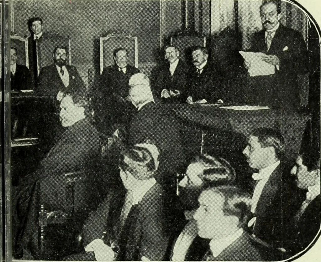 An illustration from Caras y caretas, 1898, leaf 262