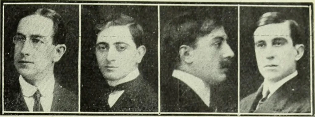 An illustration from Caras y caretas, 1898, leaf 262