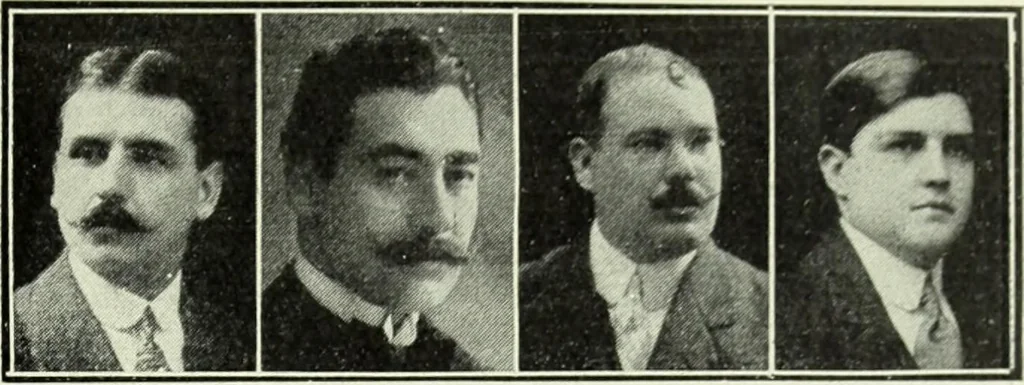 An illustration from Caras y caretas, 1898, leaf 262