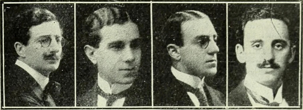 An illustration from Caras y caretas, 1898, leaf 262