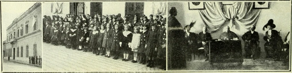 An illustration from Caras y caretas, 1898, leaf 263