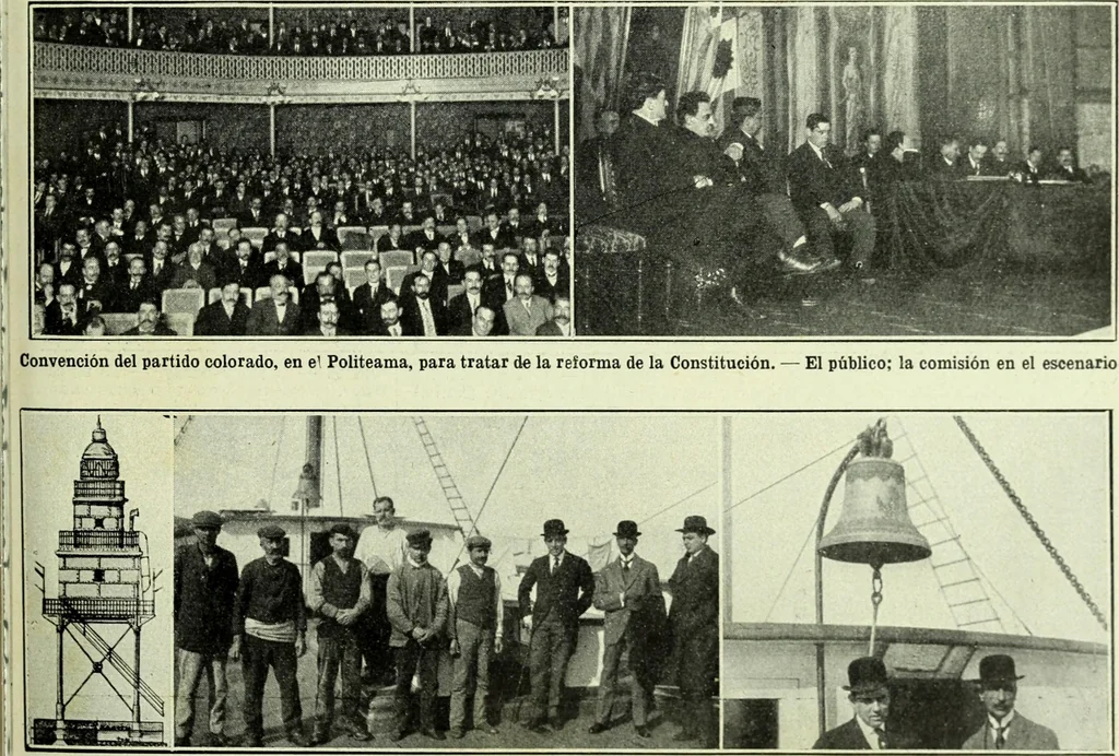An illustration from Caras y caretas, 1898, leaf 264