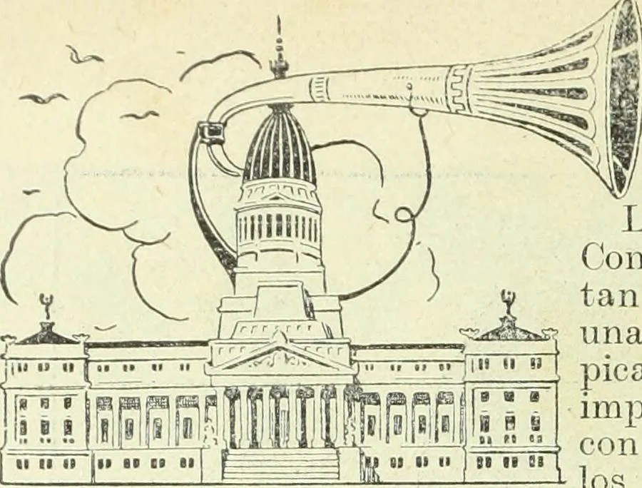 An illustration from Caras y caretas, 1898, leaf 265