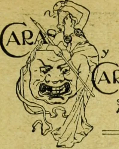 An illustration from Caras y caretas, 1898, leaf 292