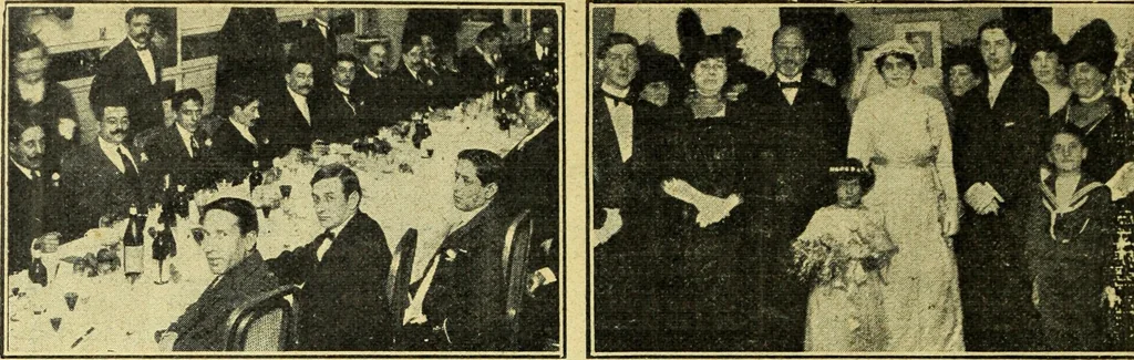 An illustration from Caras y caretas, 1898, leaf 293