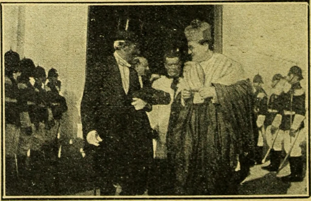 An illustration from Caras y caretas, 1898, leaf 295