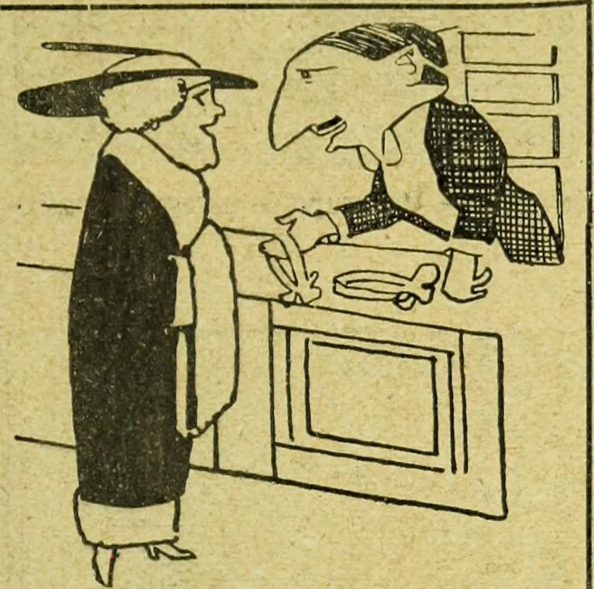 An illustration from Caras y caretas, 1898, leaf 308