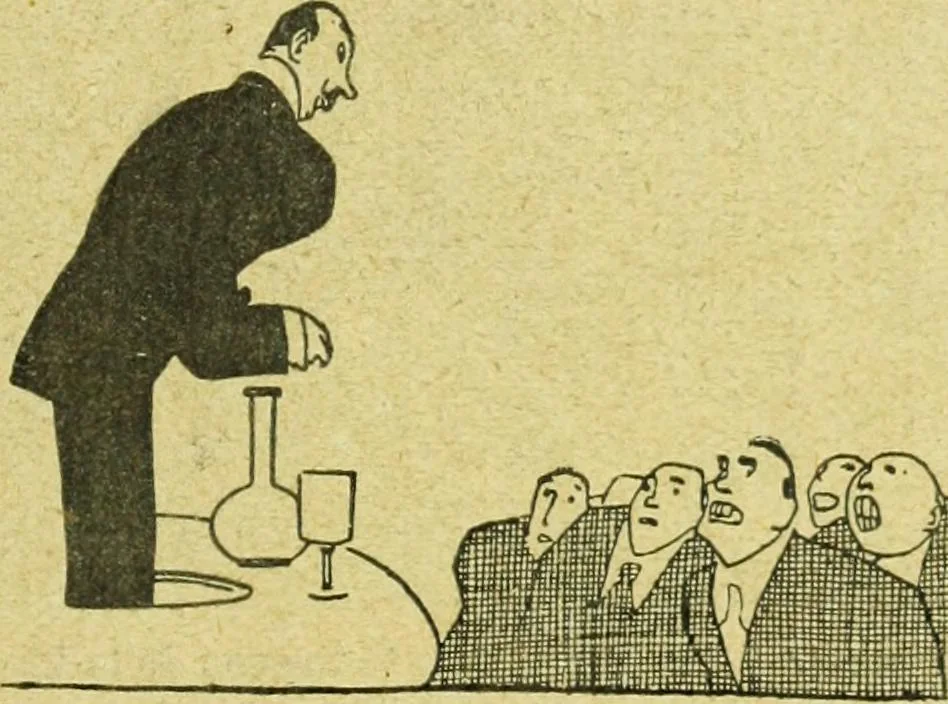 An illustration from Caras y caretas, 1898, leaf 308