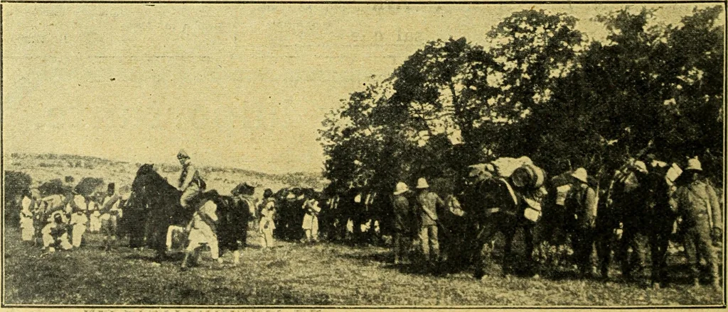 An illustration from Caras y caretas, 1898, leaf 309