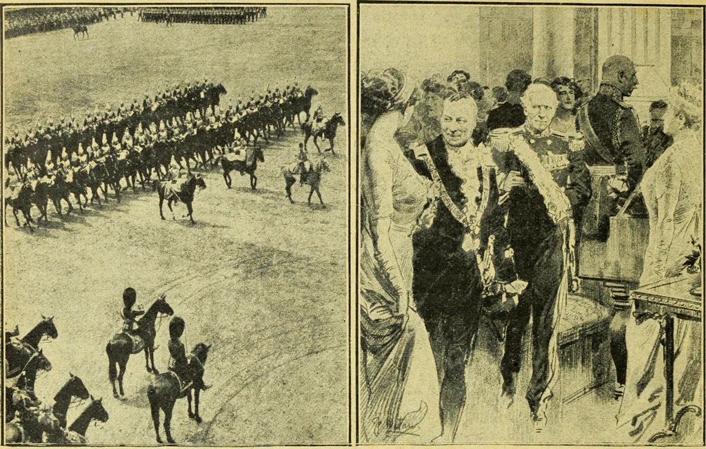 An illustration from Caras y caretas, 1898, leaf 31