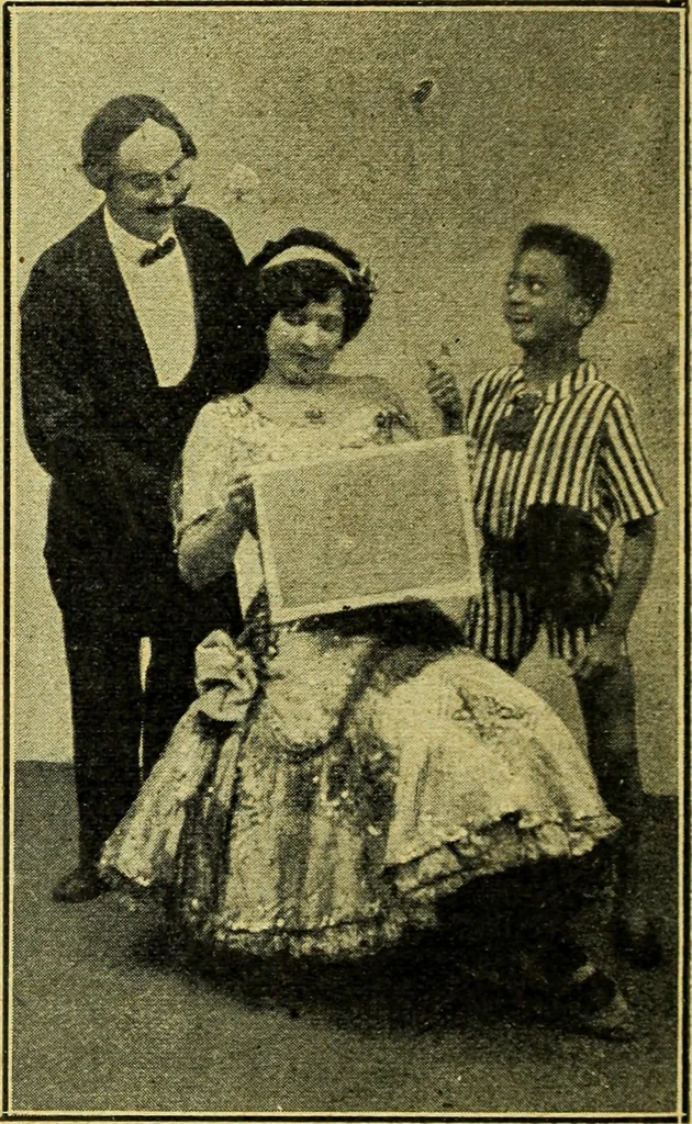 An illustration from Caras y caretas, 1898, leaf 313