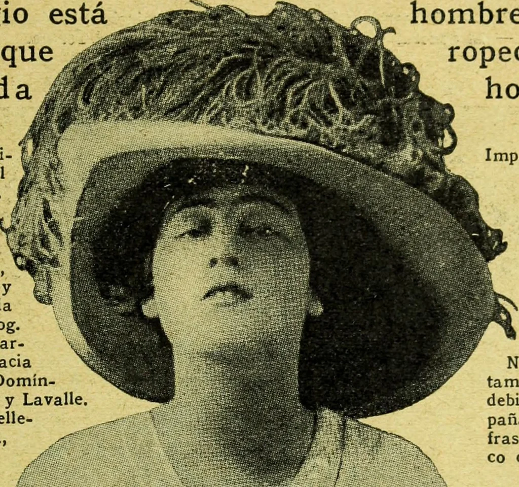 An illustration from Caras y caretas, 1898, leaf 322