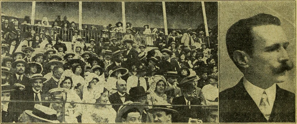 An illustration from Caras y caretas, 1898, leaf 323