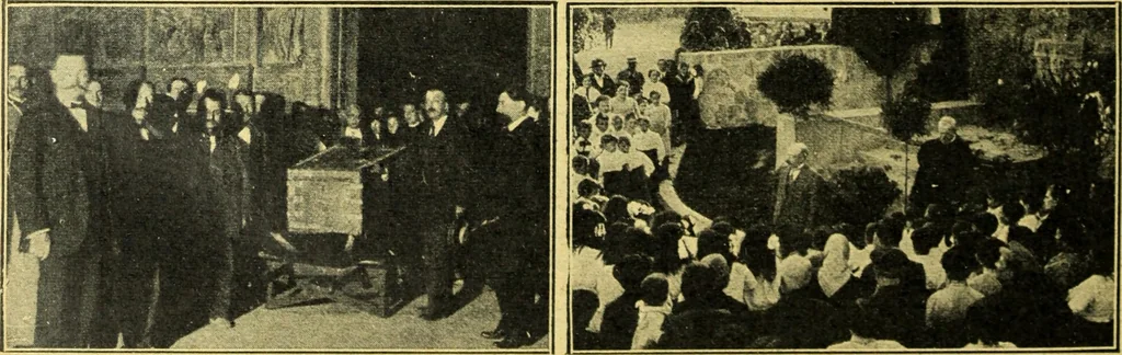 An illustration from Caras y caretas, 1898, leaf 325