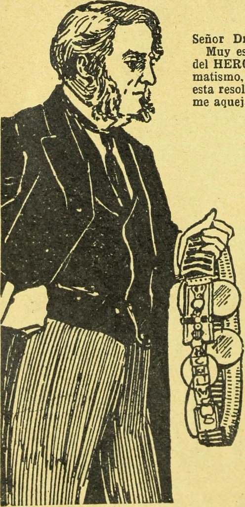 An illustration from Caras y caretas, 1898, leaf 33