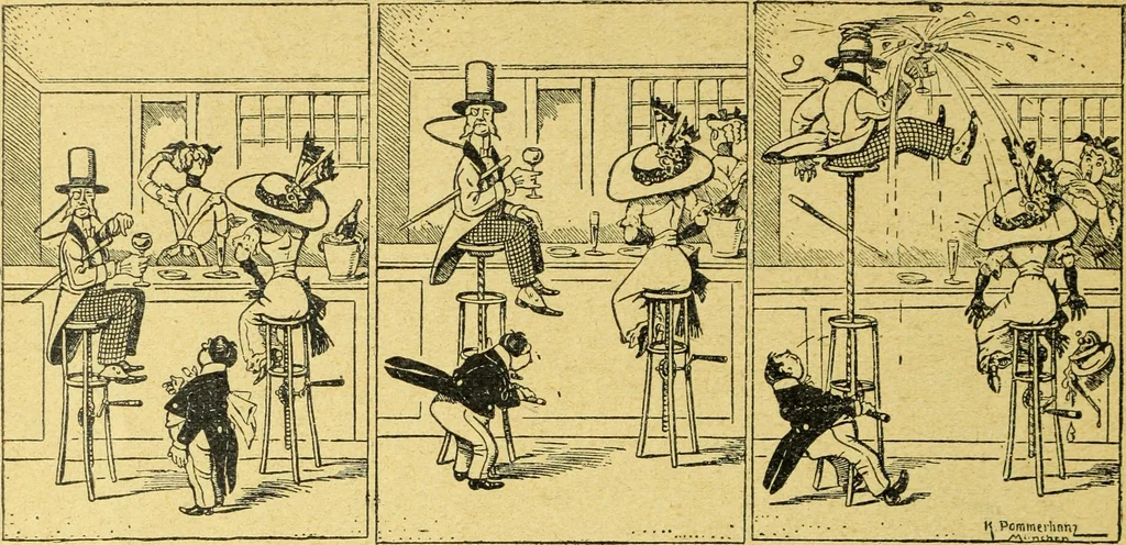 An illustration from Caras y caretas, 1898, leaf 341