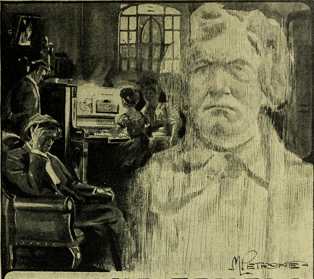 An illustration from Caras y caretas, 1898, leaf 350