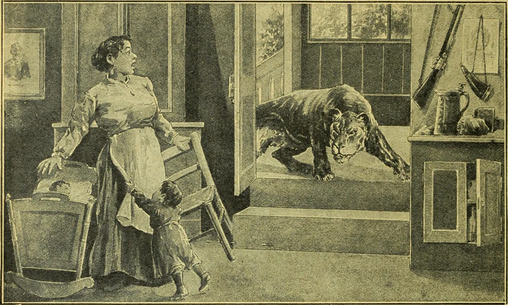 An illustration from Caras y caretas, 1898, leaf 37