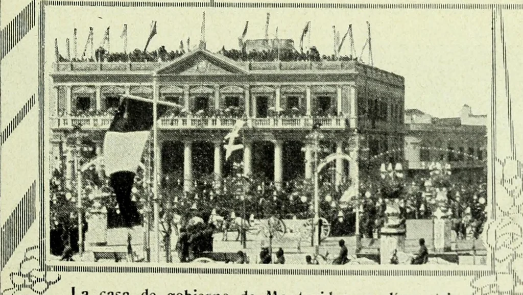 An illustration from Caras y caretas, 1898, leaf 372
