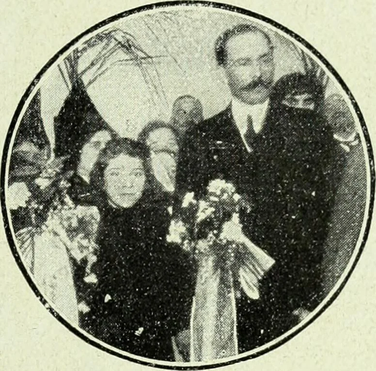 An illustration from Caras y caretas, 1898, leaf 376