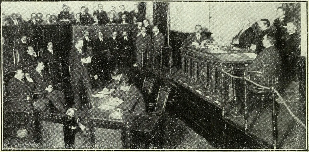 An illustration from Caras y caretas, 1898, leaf 377